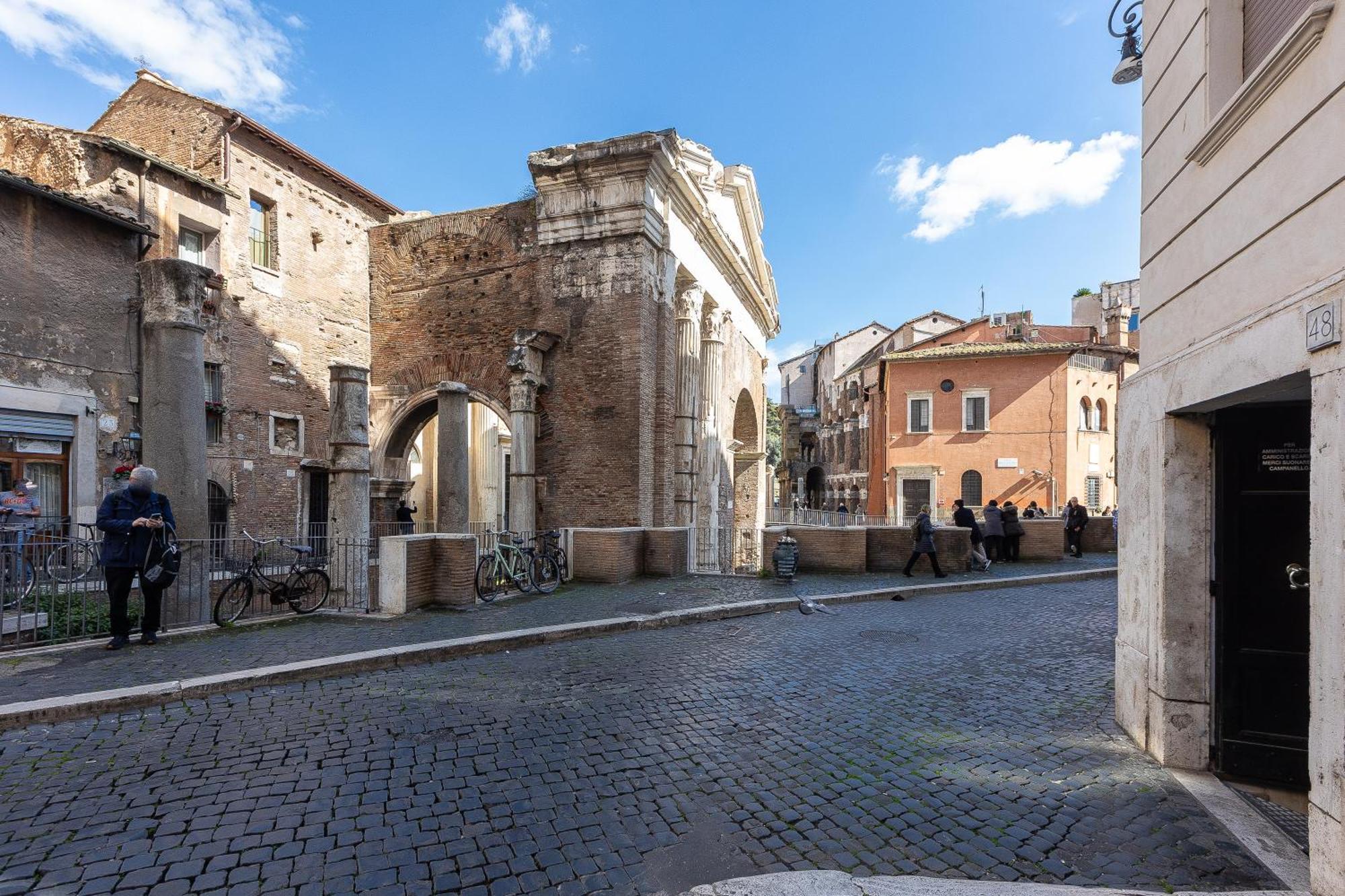 Amazing Elegant Jewish Ghetto Lägenhet Rom Exteriör bild